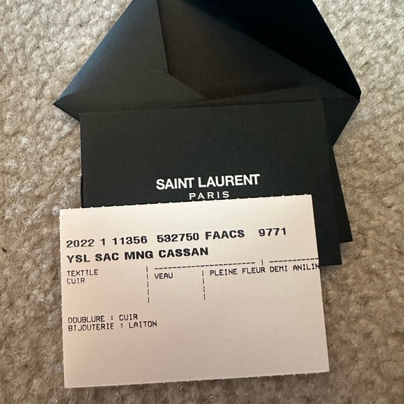 Saint Laurent YSL Cassandra Shoulder Bag - Picture 12 of 14